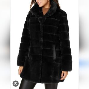 Jones New York Faux Fur Coat